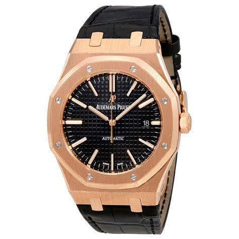 audemars piguet royal oak automatic black|audemars piguet royal oak selfwinding.